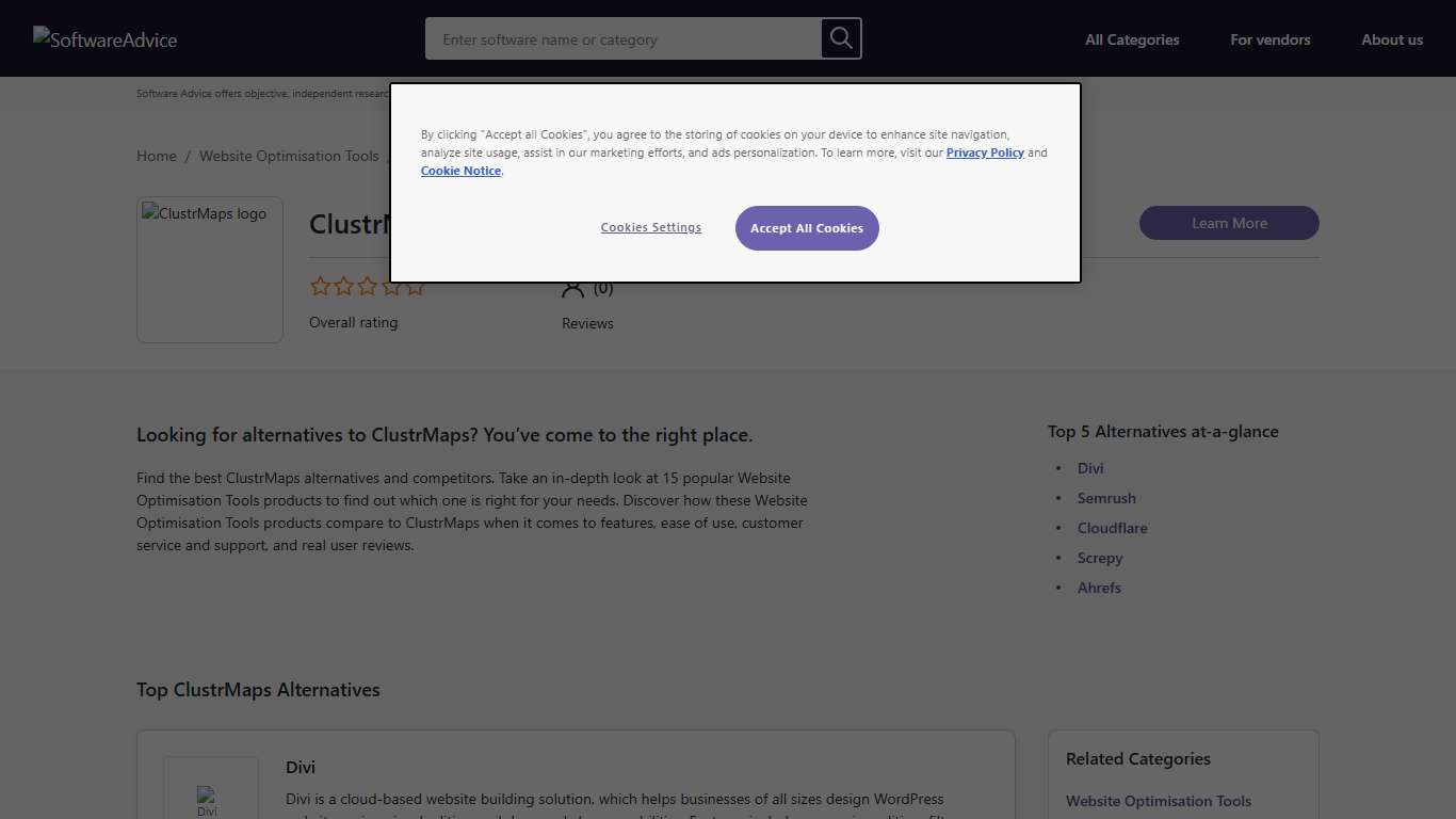 ClustrMaps Software Alternatives & Similar Software - Software Advice Ireland